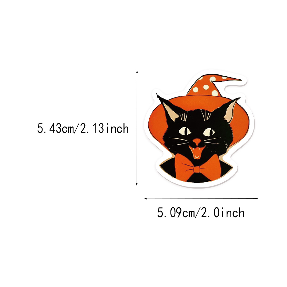 50 個ハロウィンカボチャ魔女楽しいステッカー DIY 荷物 - Plastic Cup 50Pcs のレビューと価格