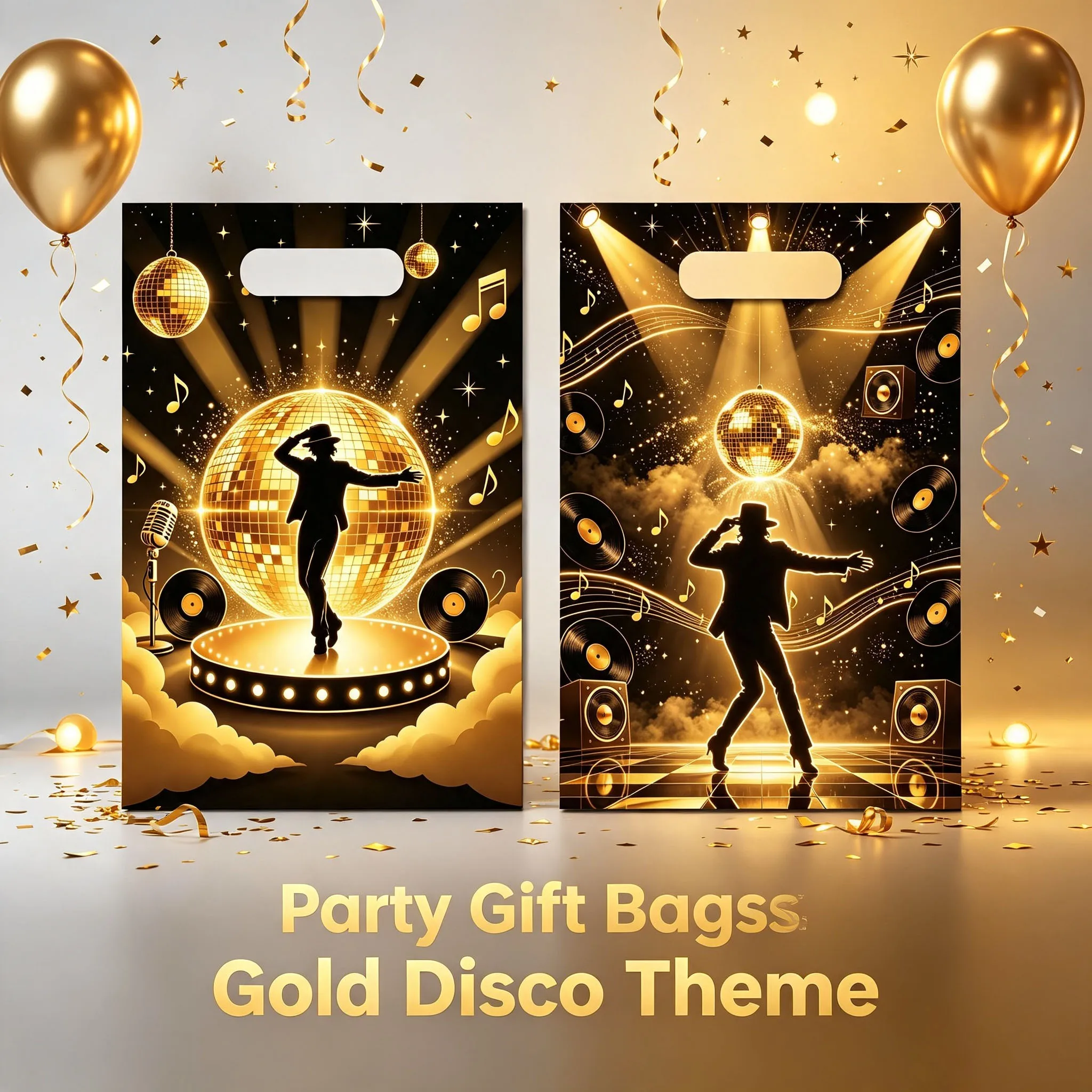 マイケル・ジャクソンの誕生日パーティー用ギフトバッグ、お菓子 - Party Favor Bag のレビューと価格