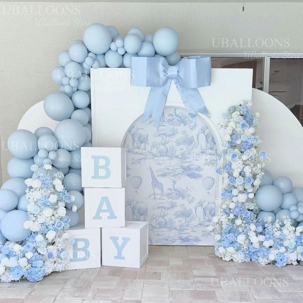 148 個ライトブルーバルーンアーチ 18/12/10/5  - Balloon Arch Kit のレビューと価格