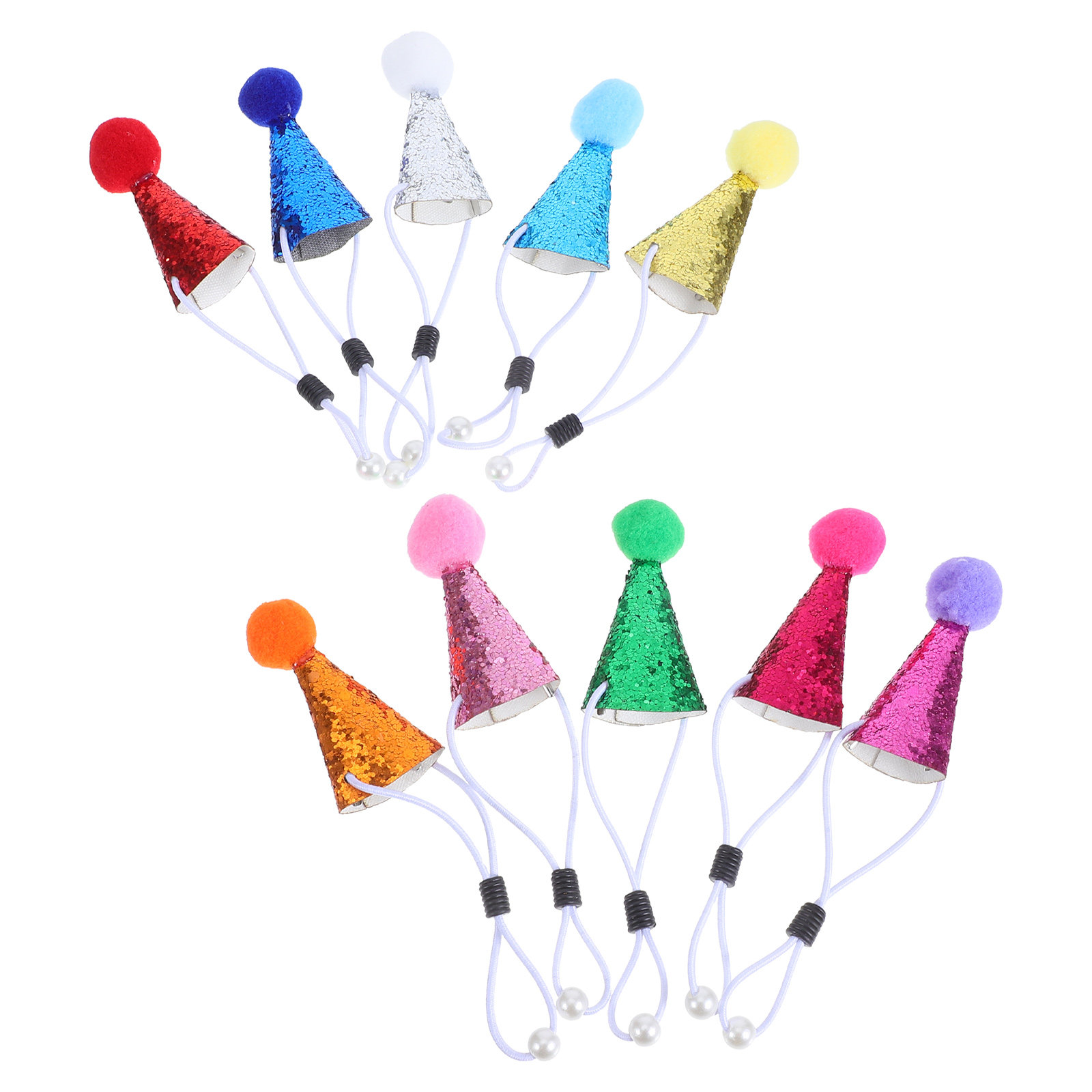 10個入り。帽子、パーティー、誕生日、コスチューム、ハロウィ - Party Hat Cone のレビューと価格