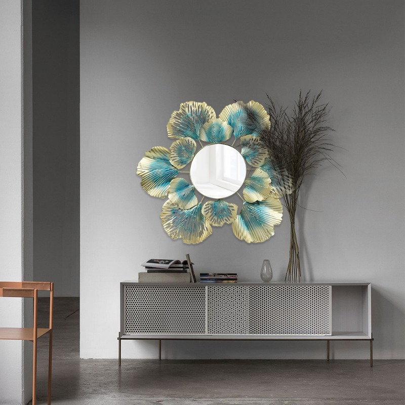 北欧風ライトラグジュアリーウォールデコレーション ゴールデン - Flower Wall Panel のレビューと価格