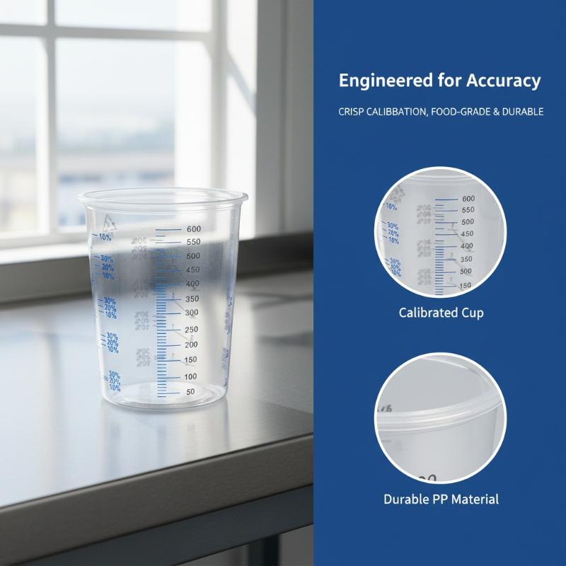 10個入り/50個入り ペイント調合用 容量調整済みカップ  - Plastic Cup 50Pcs のレビューと価格