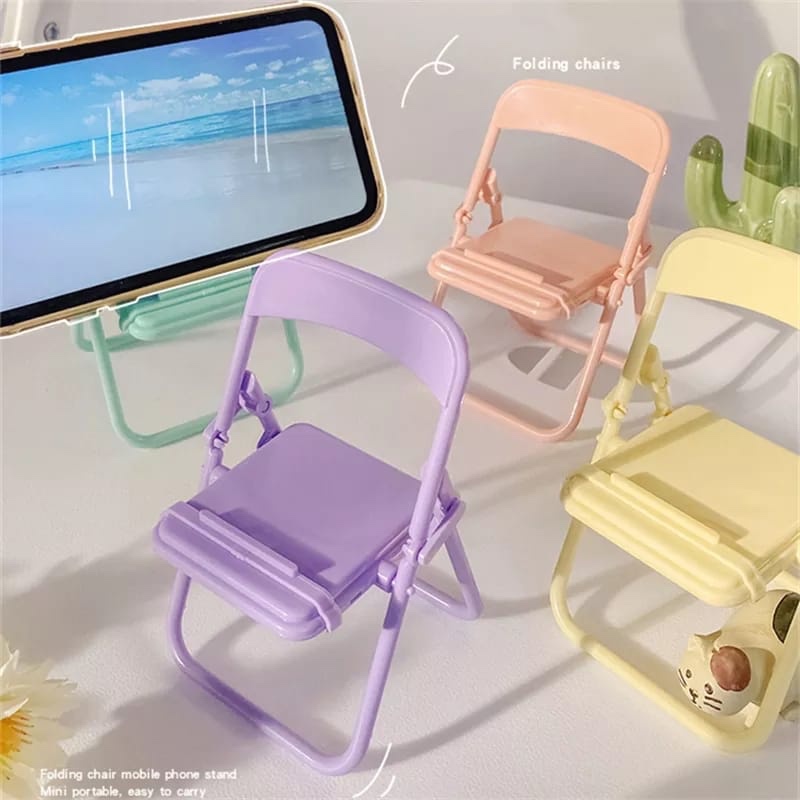かわいい椅子型スマホスタンド、クリエイティブなデスクオーガナ - Event Support のレビューと価格