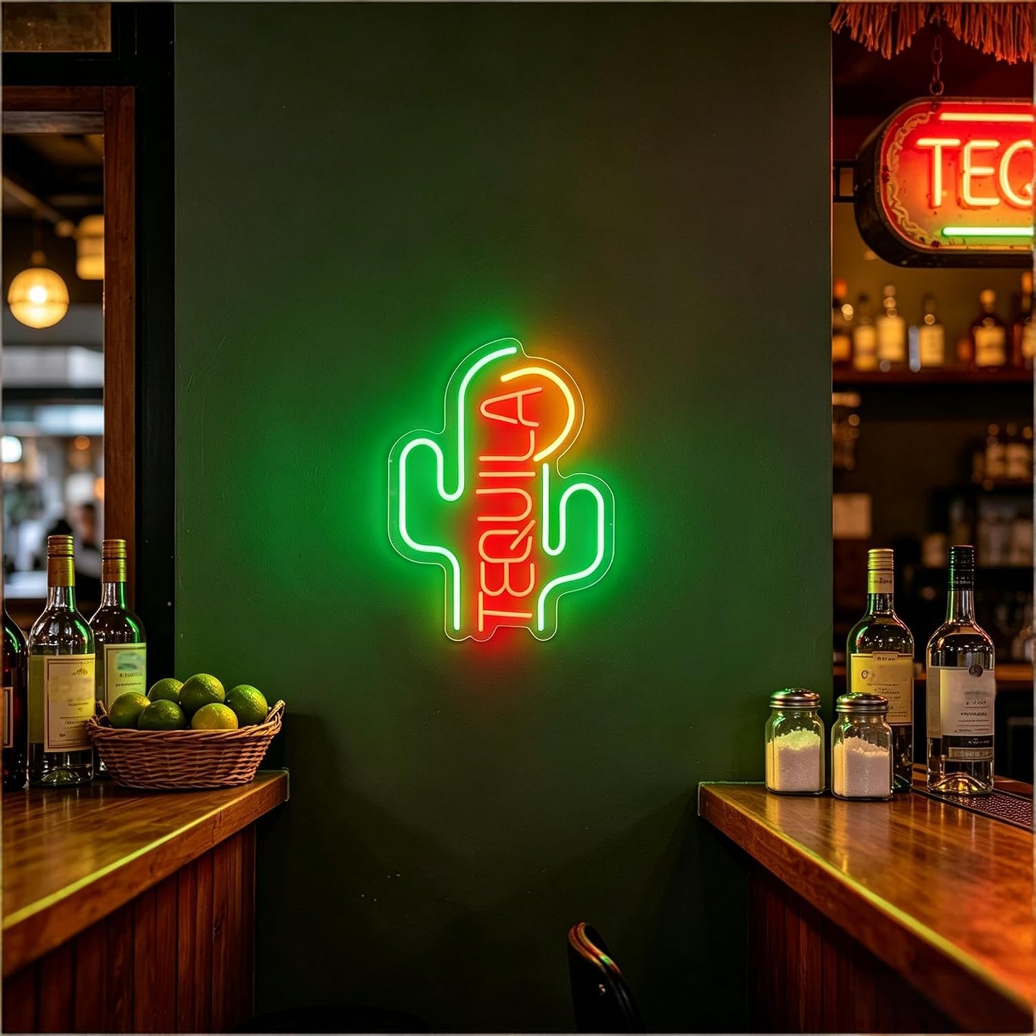 テキーラカクタスネオンサイン USB電源 LEDネオンライト - Neon Sign Party のレビューと価格