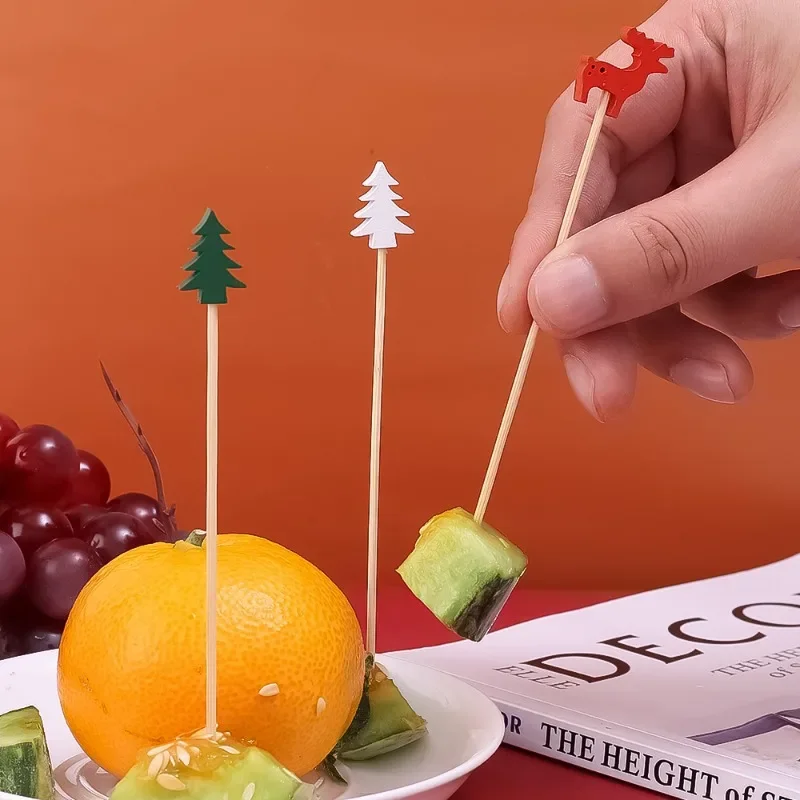 200/50個入り クリスマスフルーツスキュワー サンタクロ - Centerpiece Stick のレビューと価格